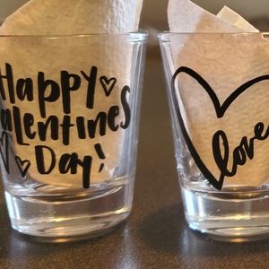 Set of 4 shot glasses